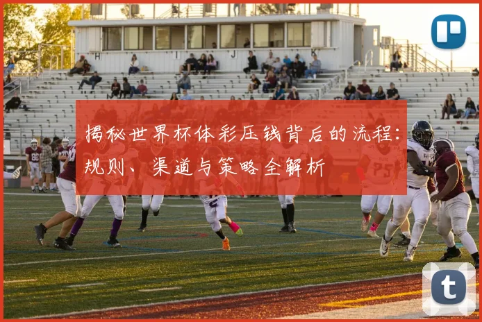 揭秘世界杯体彩压钱背后的流程:规则、渠道与策略全解析